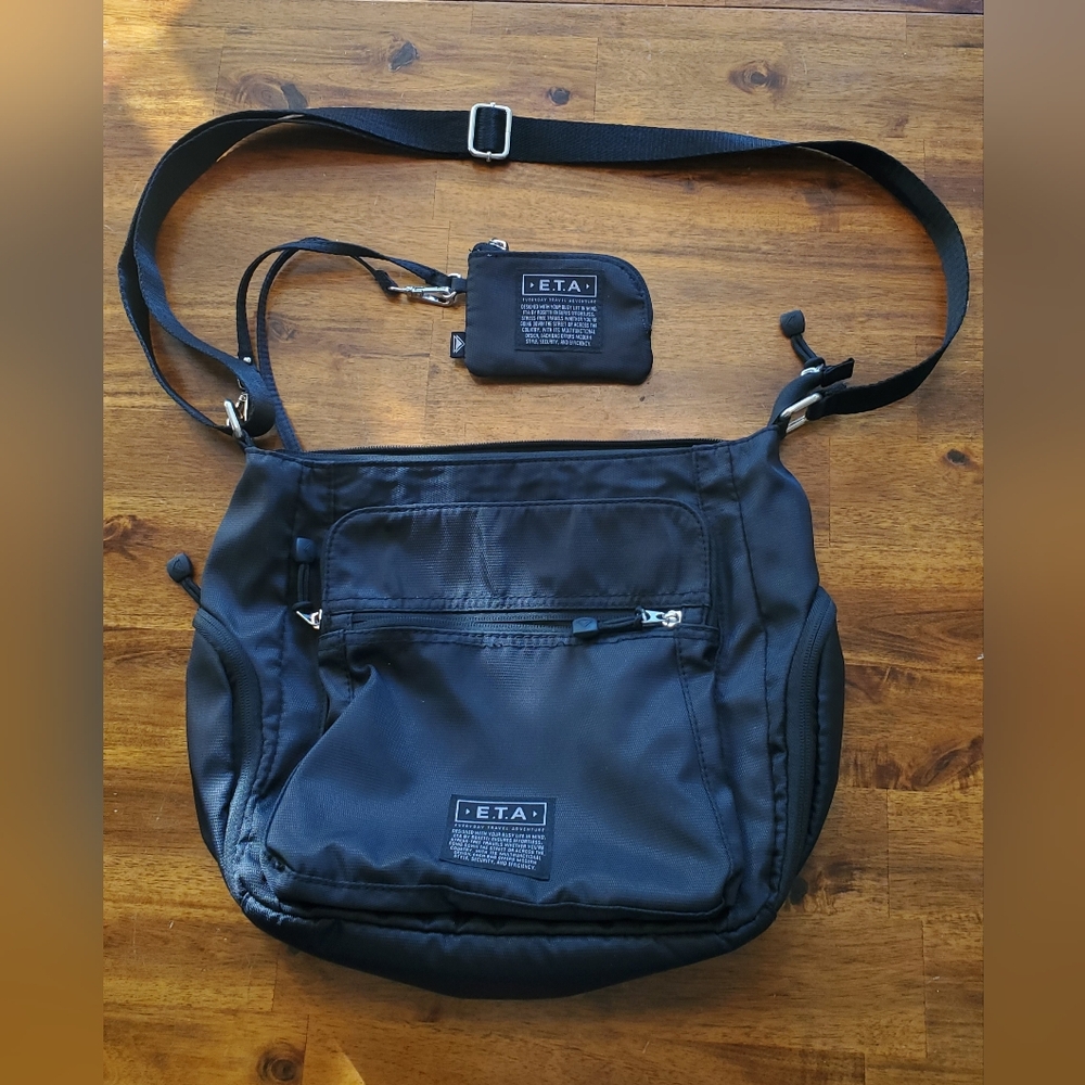 ETA Black Travel Bag - Crossbody - Unisex
